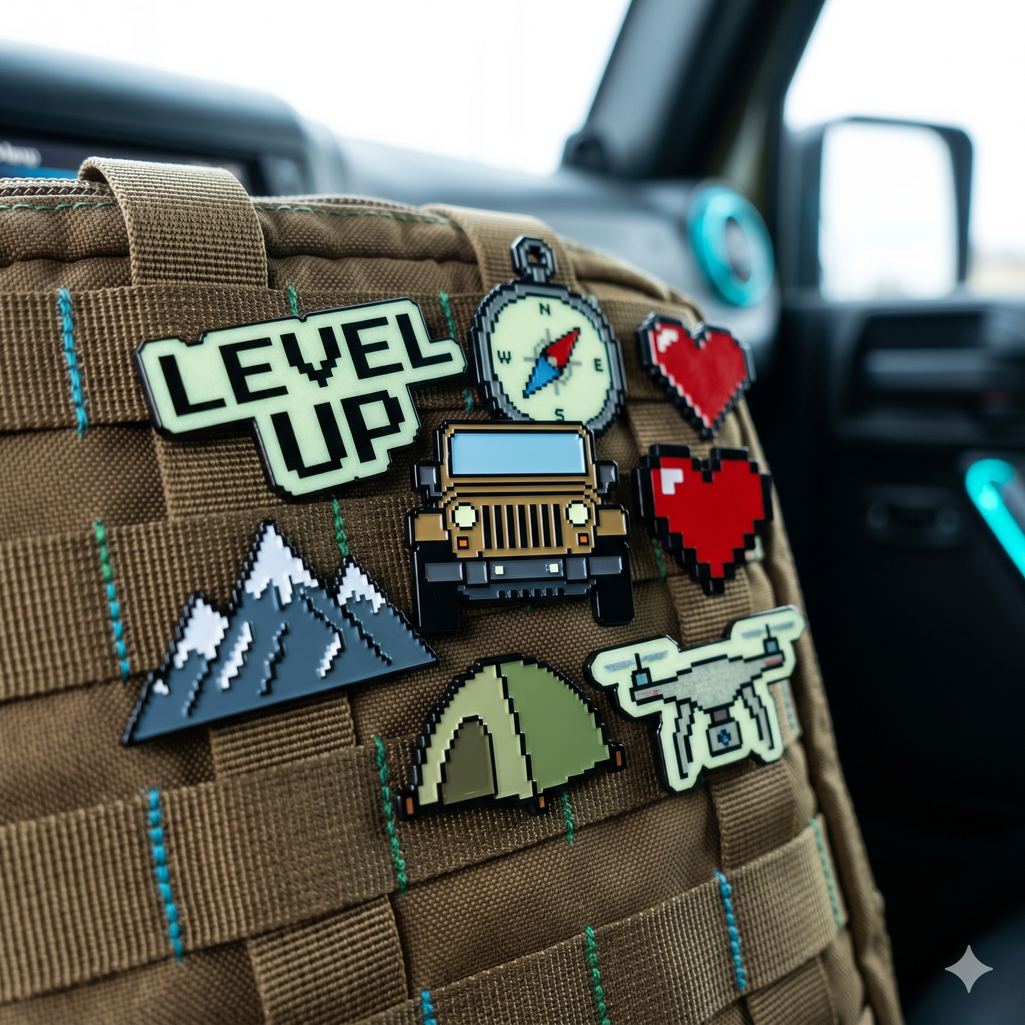 8-bit Badges